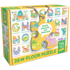 COBBLE HILL DINOSAUR ALPHABET 35 PC FLOOR PUZZLE