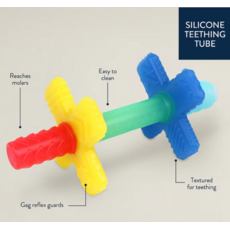 TEENSY TUBES TEETHER RAINBOW