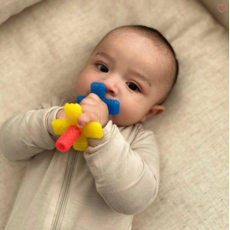 TEENSY TUBES TEETHER RAINBOW