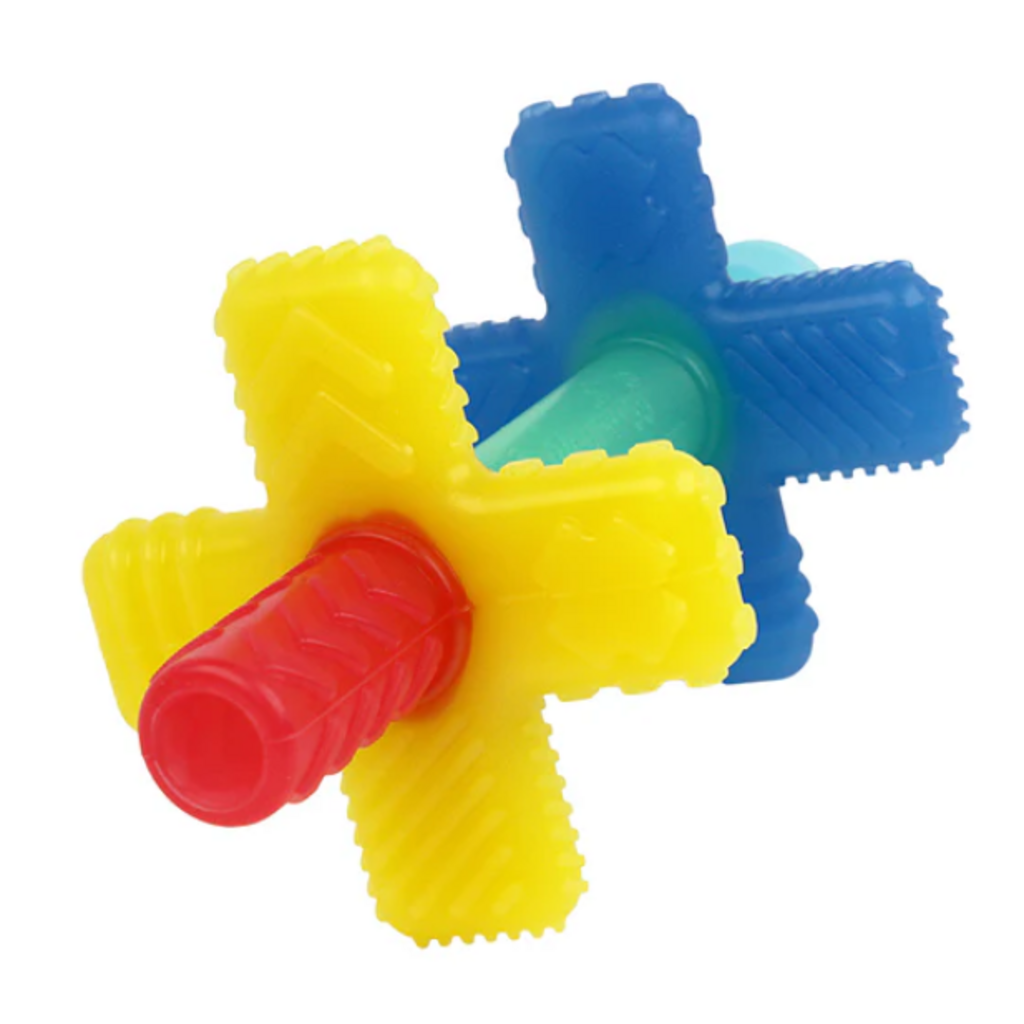 TEENSY TUBES TEETHER RAINBOW