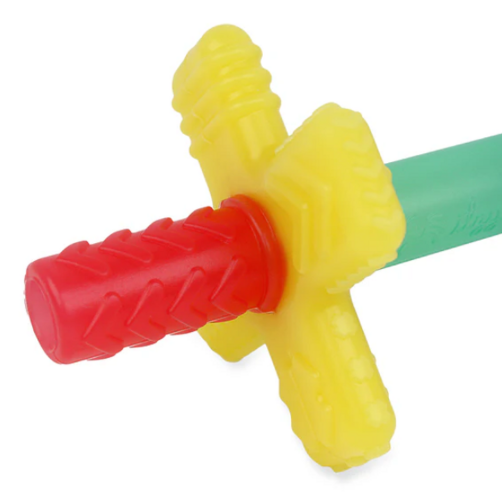 ITZY RITZY TEENSY TUBES TEETHER RAINBOW