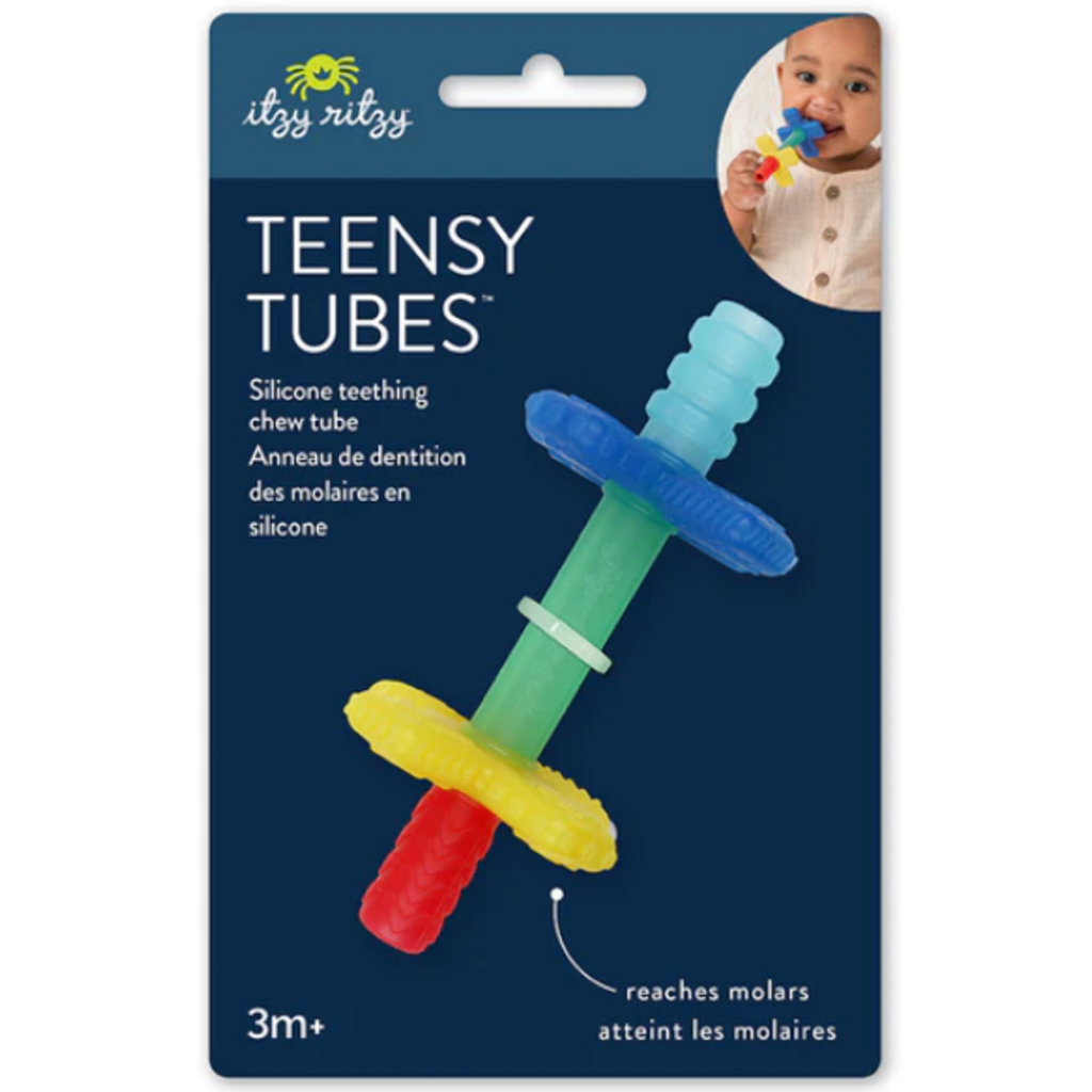 TEENSY TUBES TEETHER RAINBOW