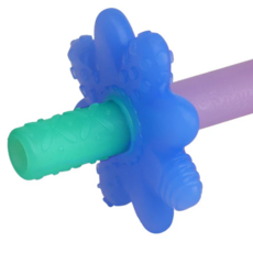 TEENSY TUBES TEETHER PINK RAINBOW