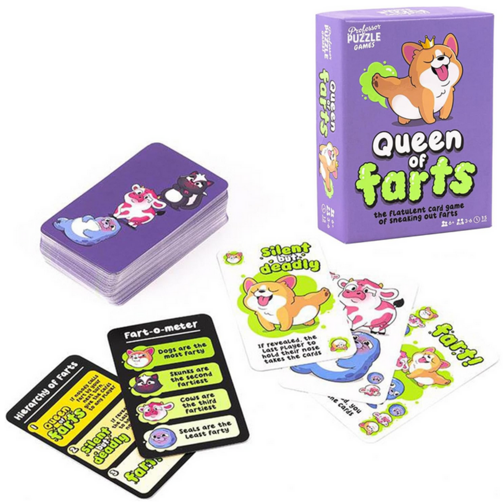 PROFESSOR PUZZLE QUEEN OF FARTS