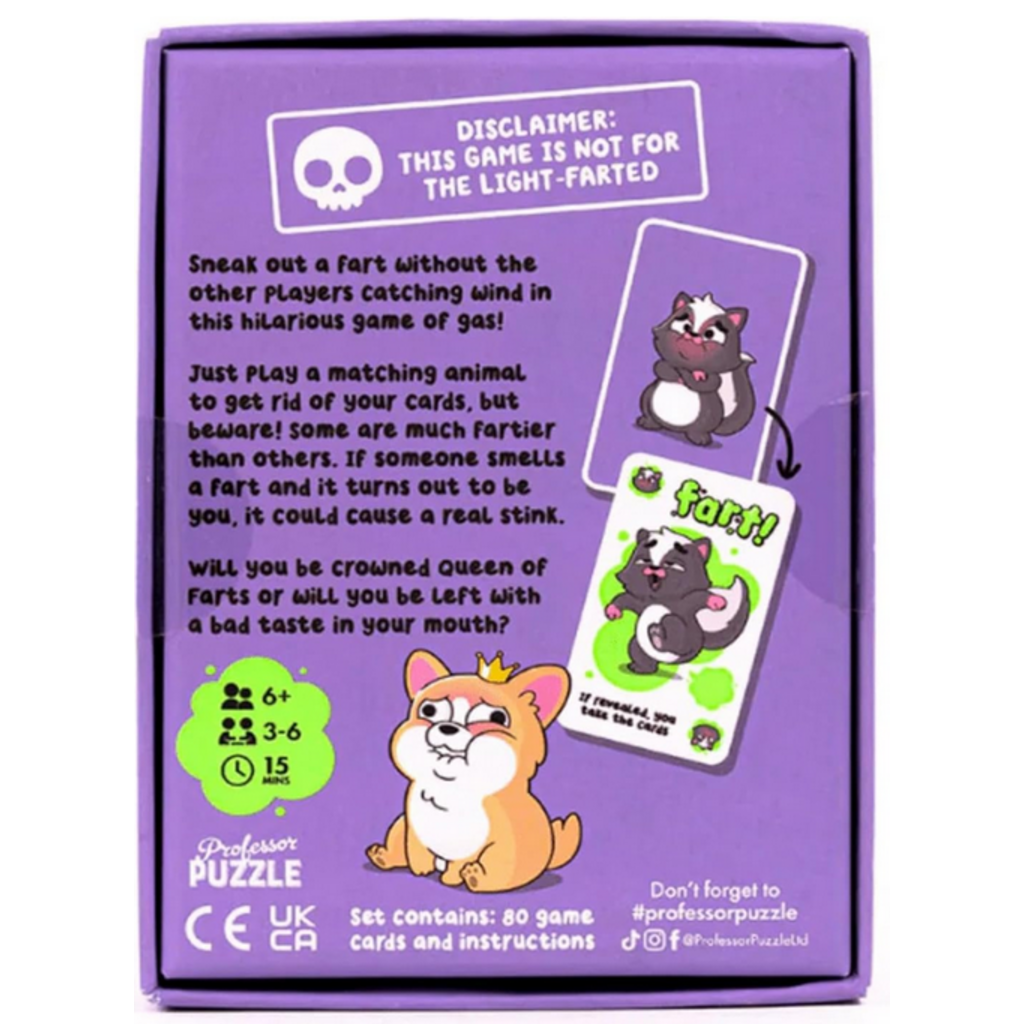 PROFESSOR PUZZLE QUEEN OF FARTS