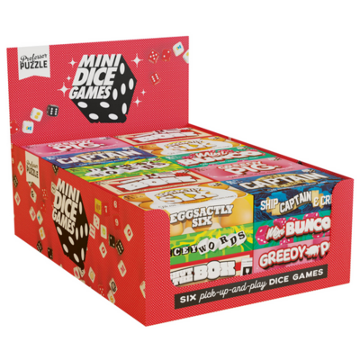 PROFESSOR PUZZLE MINI DICE GAMES