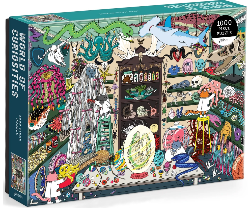 WORLD OF CURIOSITIES 1000 PC PUZZLE