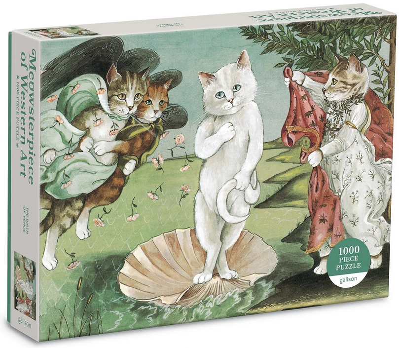 BIRTH OF VENUS MEOWSTERPIECE 1000 PC PUZZLE