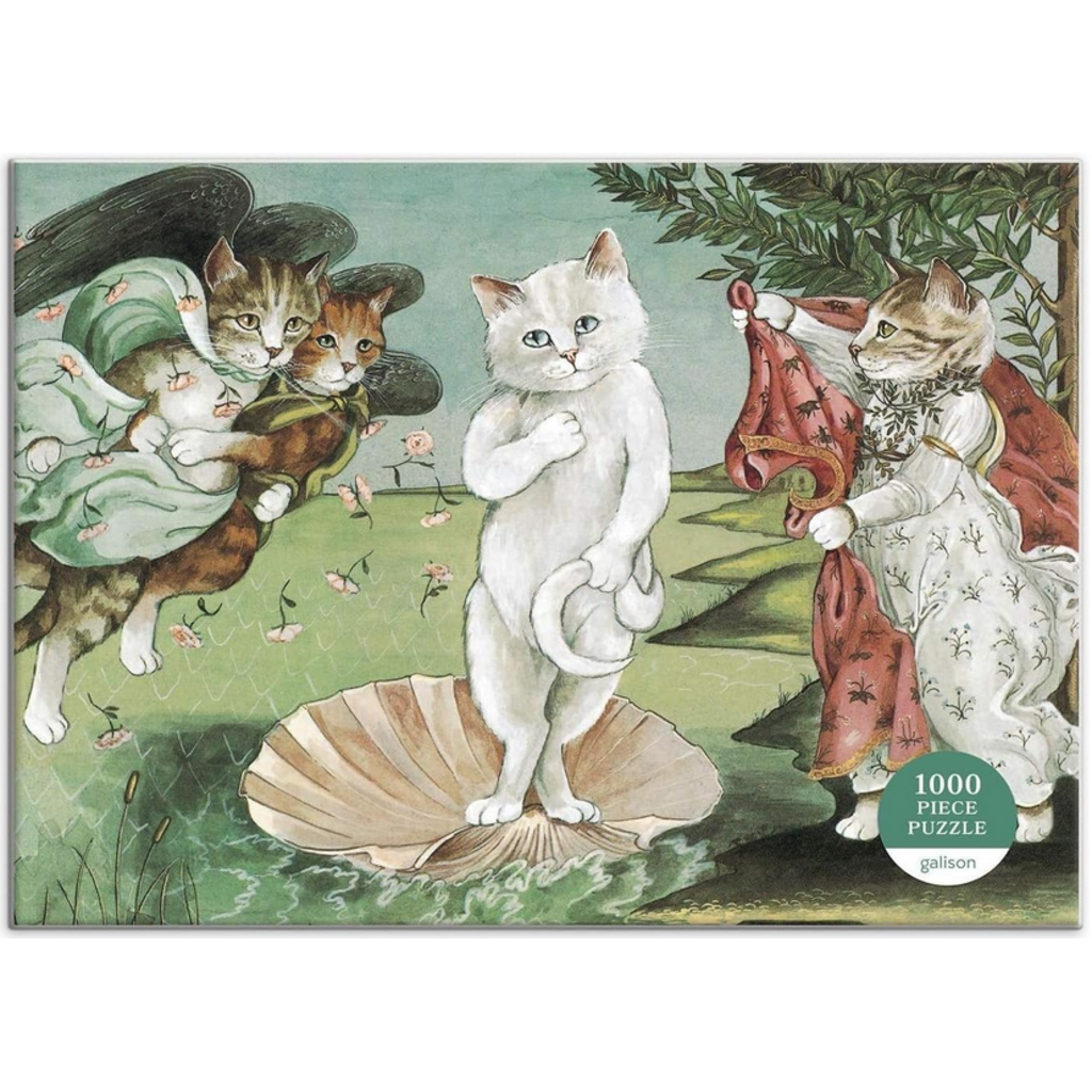 GALISON BIRTH OF VENUS MEOWSTERPIECE 1000 PC PUZZLE