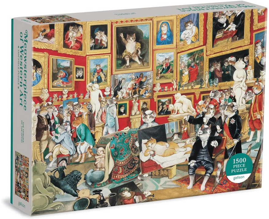 TRIBUNA OF UFFIZI MEOWSTERPIECE 1500 PC PUZZLE