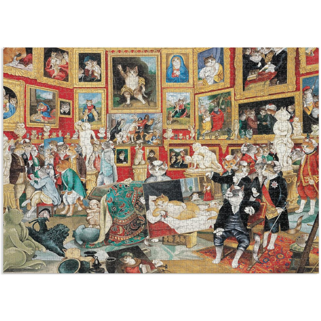 GALISON TRIBUNA OF UFFIZI MEOWSTERPIECE 1500 PC PUZZLE