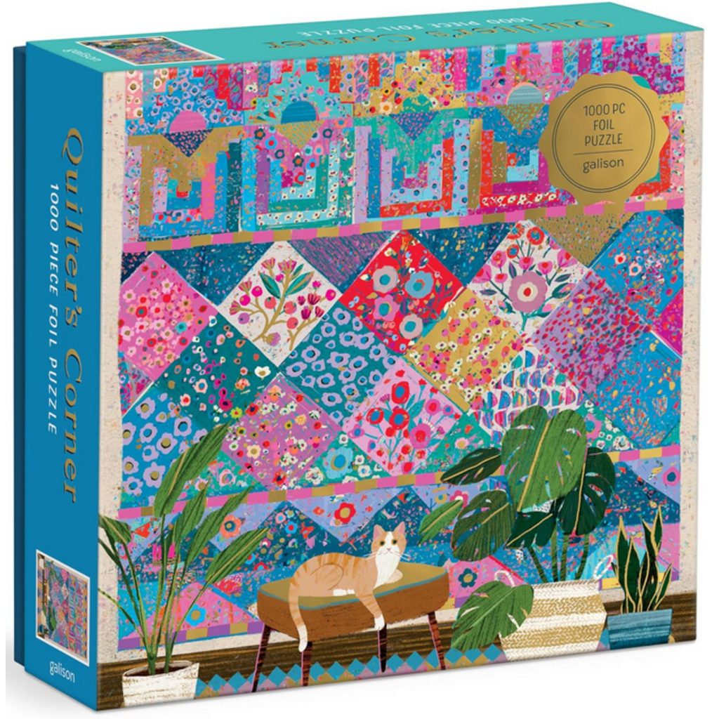 GALISON VICTORIA BALL QUILTER'S CORNER 1000 PC PUZZLE