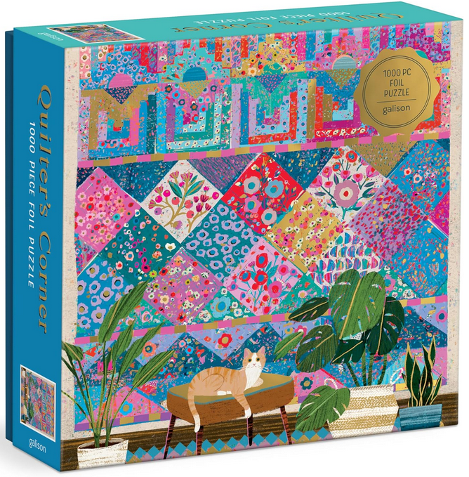 VICTORIA BALL QUILTER'S CORNER 1000 PC PUZZLE