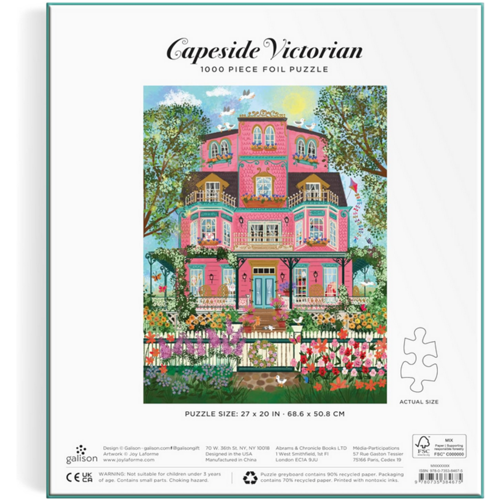 GALISON JOY LAFORME CAPESIDE VICTORIAN 1000 PC PUZZLE