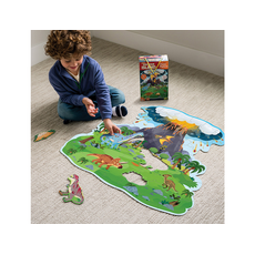 MW WHOLESALE DINOSAUR ISLAND 48 PC FLOOR PUZZLE