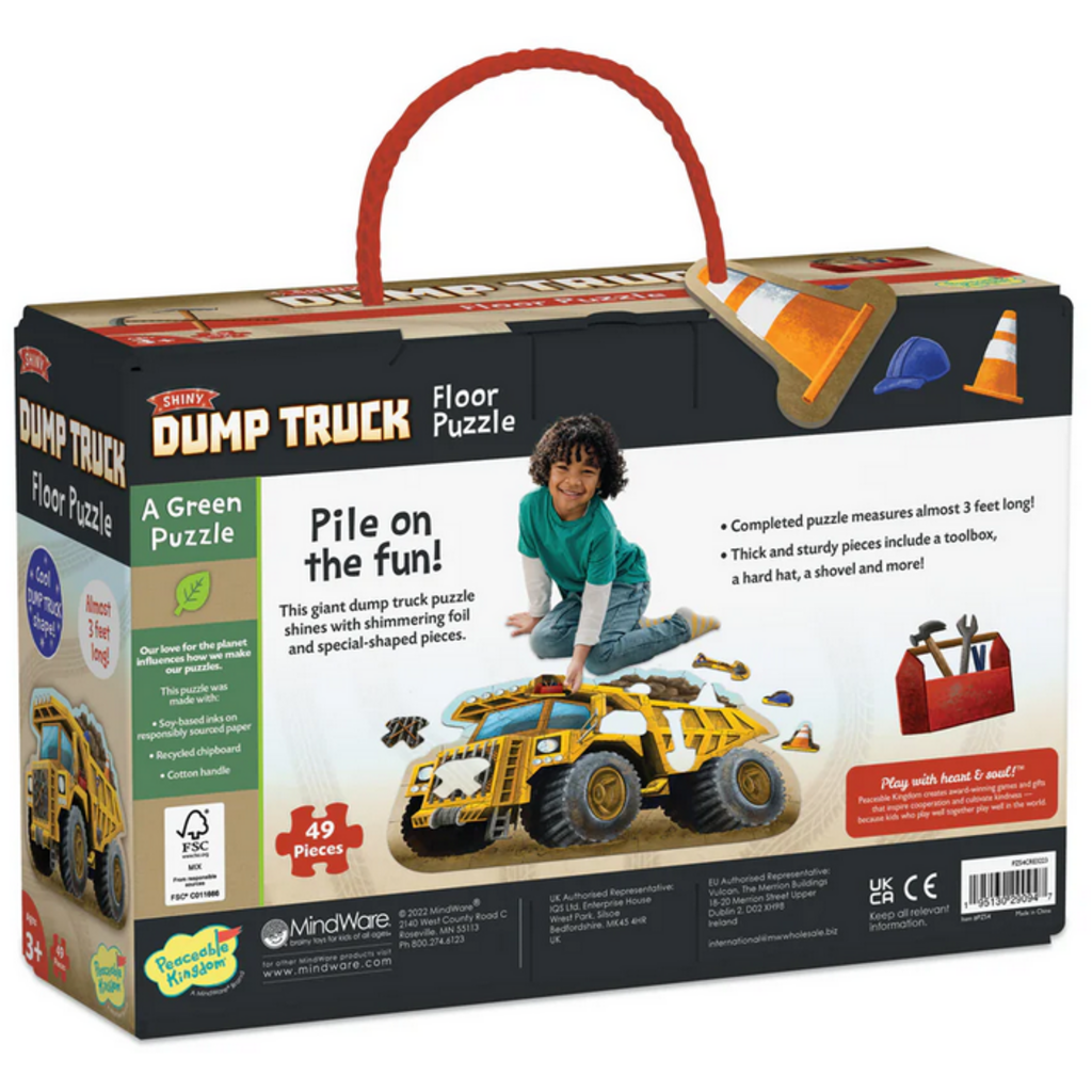 MW WHOLESALE DUMP TRUCK 49 PC FLOOR PUZZLE