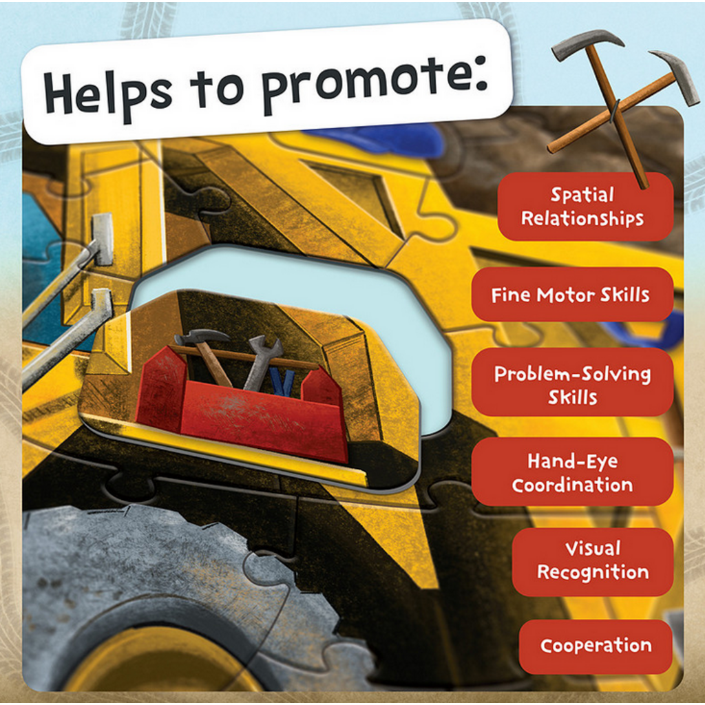 MW WHOLESALE DUMP TRUCK 51 PC FLOOR PUZZLE