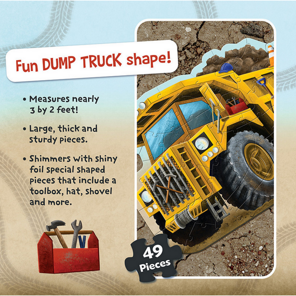 MW WHOLESALE DUMP TRUCK 49 PC FLOOR PUZZLE