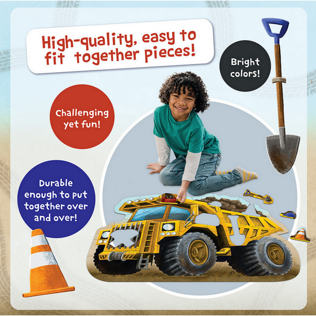 MW WHOLESALE DUMP TRUCK 49 PC FLOOR PUZZLE