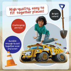 MW WHOLESALE DUMP TRUCK 51 PC FLOOR PUZZLE