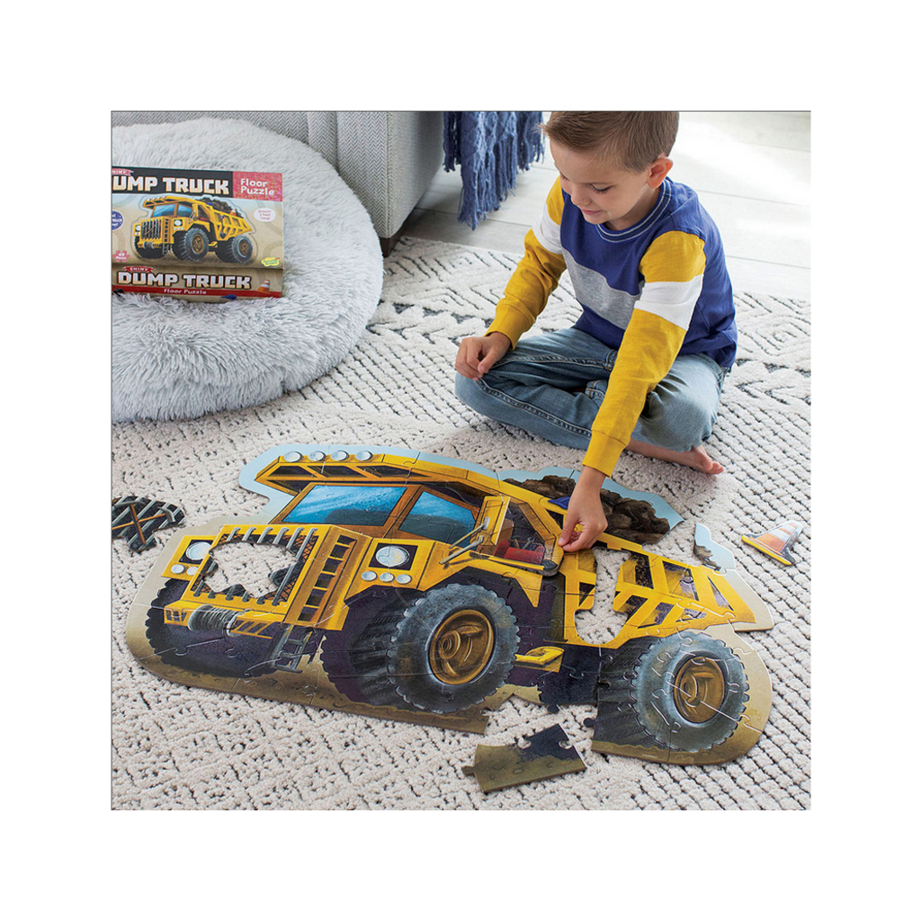 MW WHOLESALE DUMP TRUCK 51 PC FLOOR PUZZLE