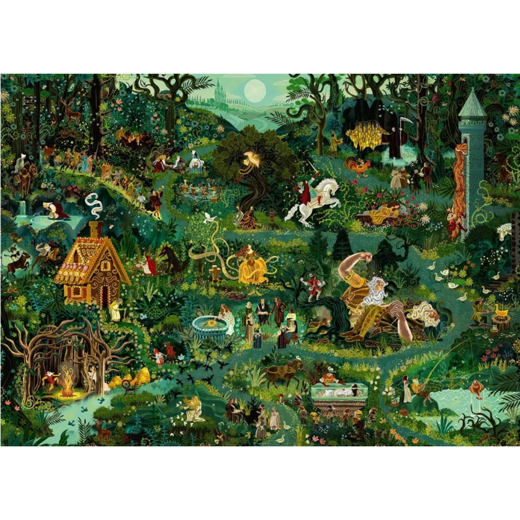 LAURENCE KING PUBLISHING WORLD OF GRIMMS' FAIRY TALES 1000 PC PUZZLE