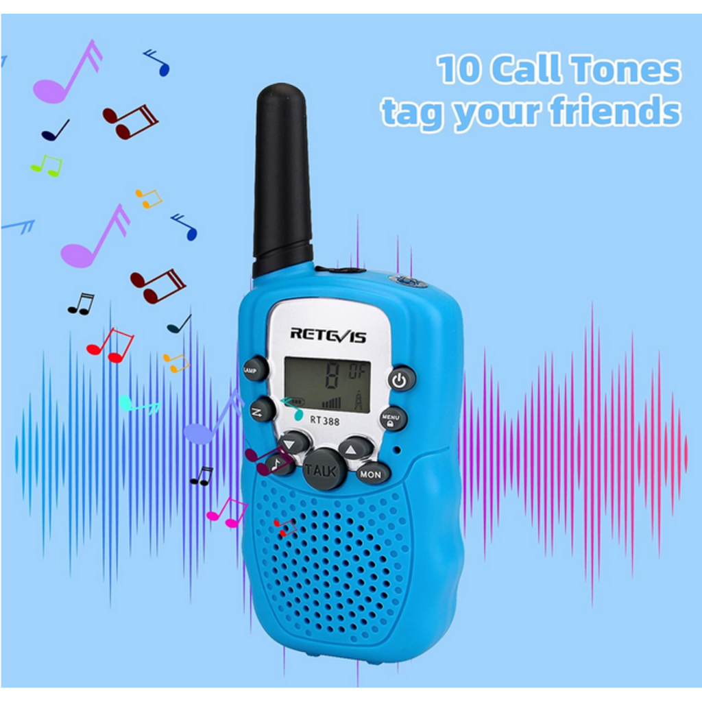 RETEVIS WALKIE TALKIES  SKY BLUE*