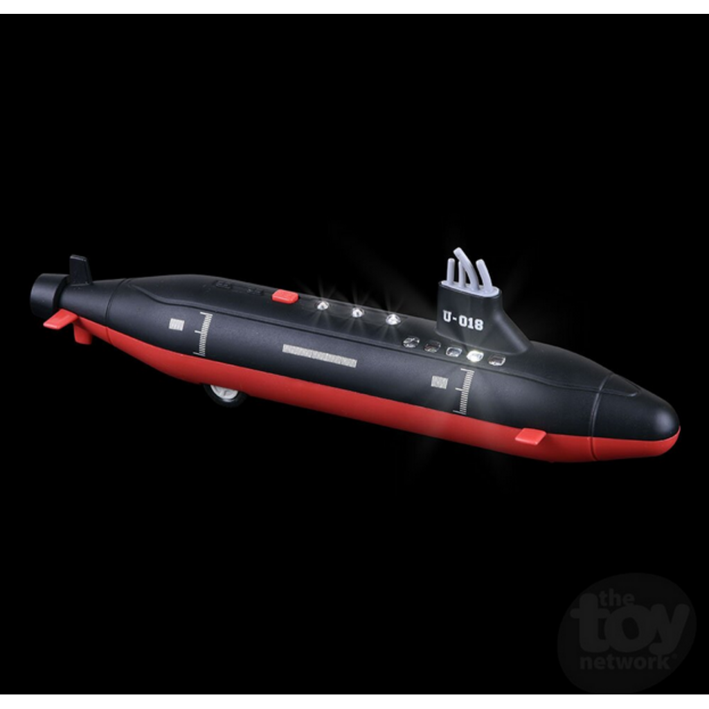 THE TOY NETWORK DIECAST PULL BACK SUBMARINE W/ LIGHT & SOUND