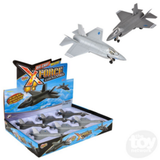 THE TOY NETWORK DIECAST PULL BACK F-35 LIGHTNING II PLANE