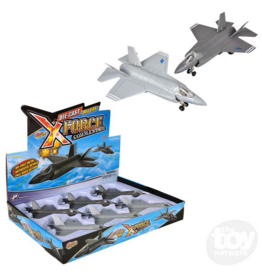 THE TOY NETWORK DIECAST PULL BACK F-35 LIGHTNING II PLANE