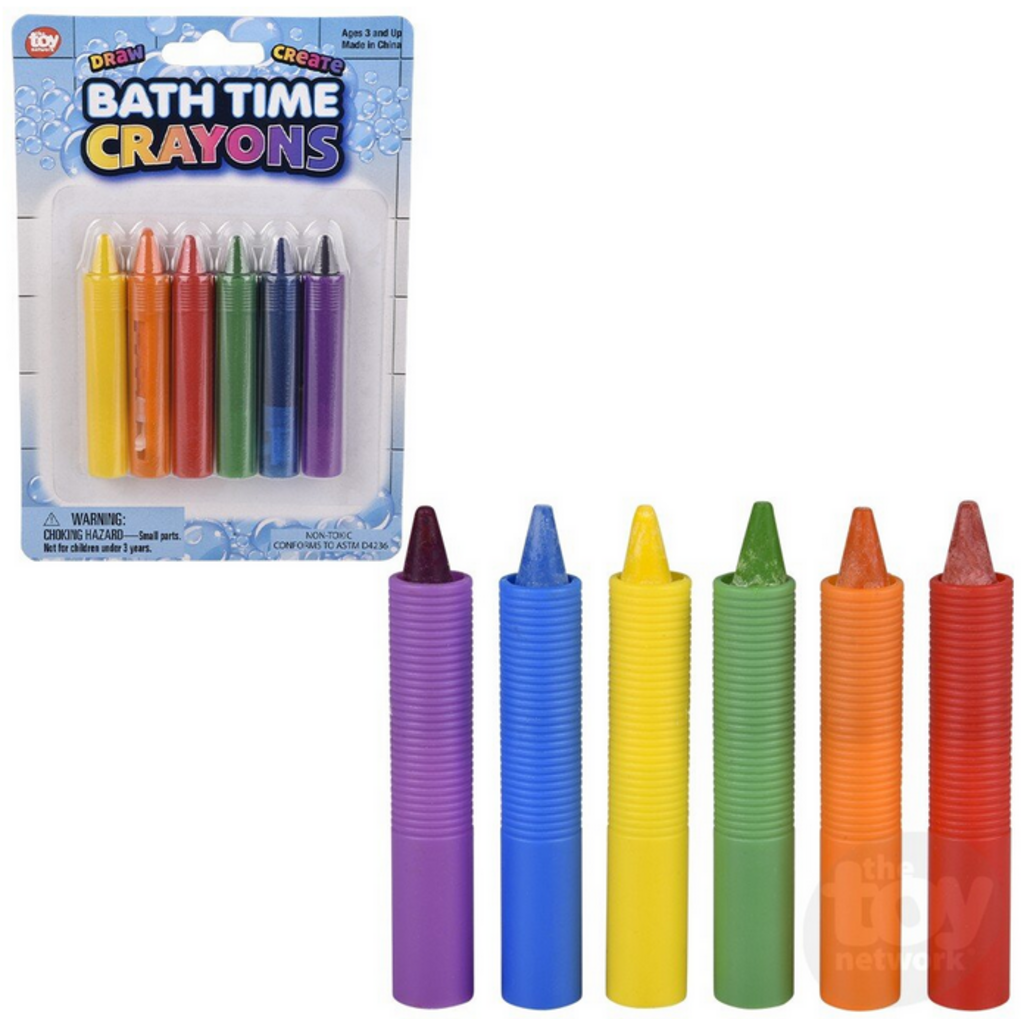 THE TOY NETWORK BATH TIME CRAYONS