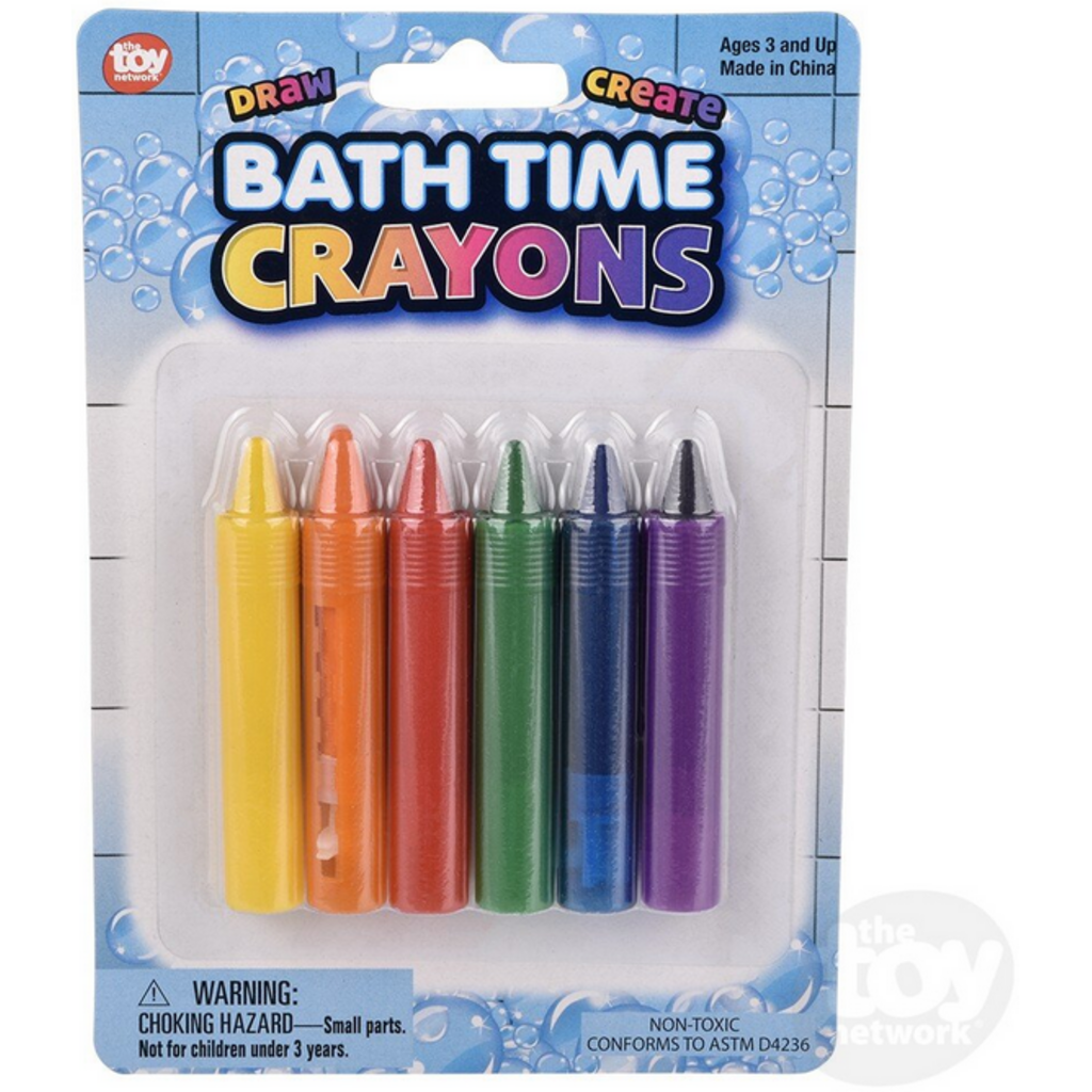 THE TOY NETWORK BATH TIME CRAYONS