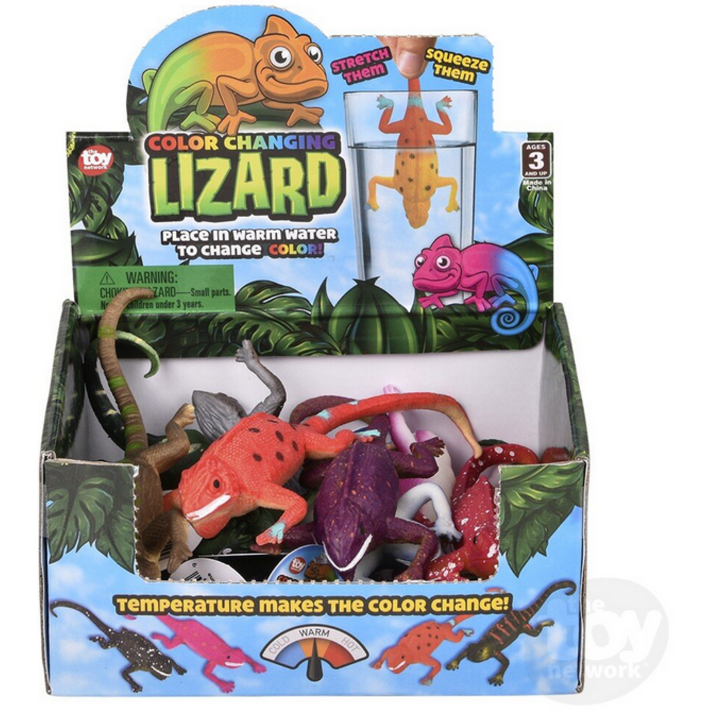 THE TOY NETWORK COLOR CHANGING LIZARD