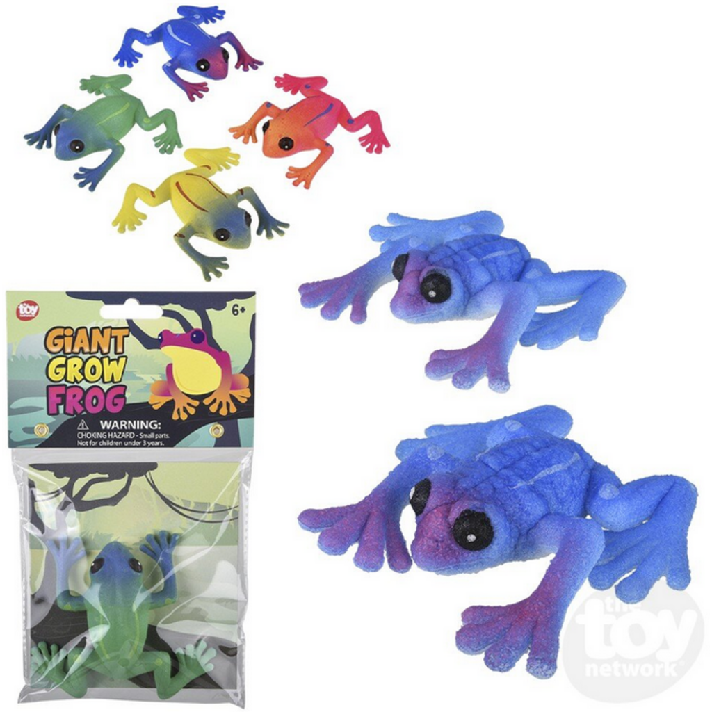 THE TOY NETWORK GIANT GROW FROG