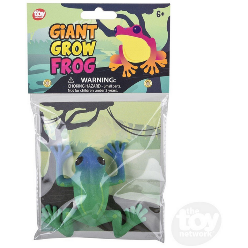 THE TOY NETWORK GIANT GROW FROG