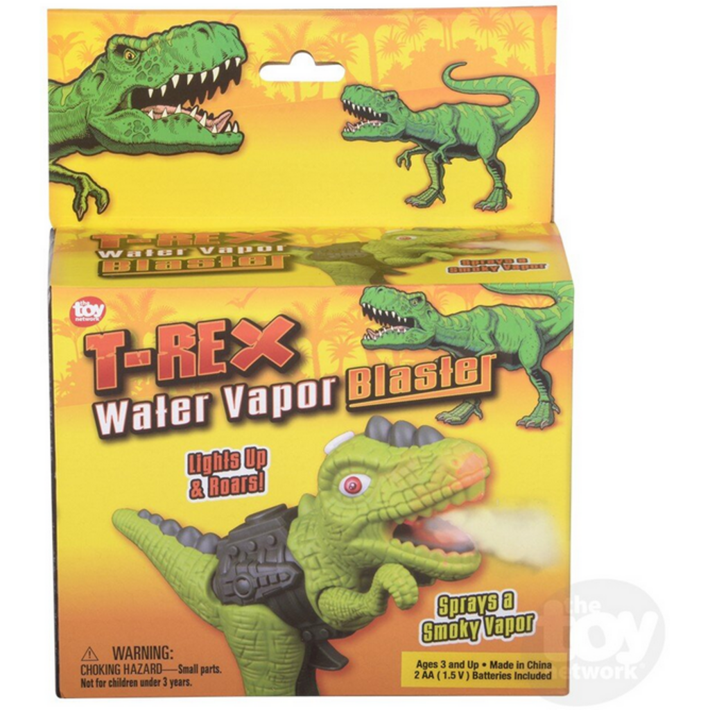 THE TOY NETWORK T-REX WATER VAPOR BLASTER