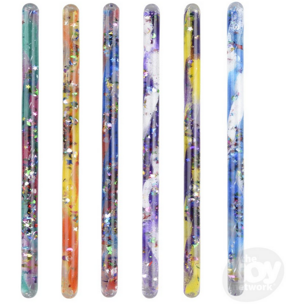 THE TOY NETWORK SPIRAL GLITTER WAND