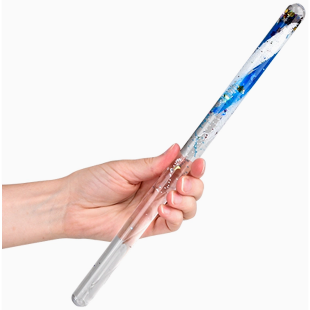 THE TOY NETWORK SPIRAL GLITTER WAND