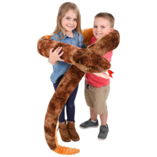 THE TOY NETWORK JUMBO BROWN RATTLESNAKE