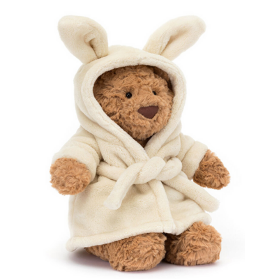 JELLY CAT BARTHOLOMEW BEAR BATHROBE