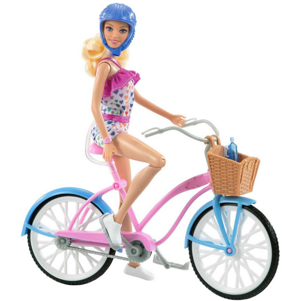 BARBIE BARBIE DOLL & BIKE