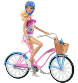 BARBIE BARBIE DOLL & BIKE