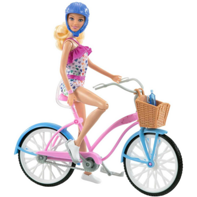 BARBIE BARBIE DOLL & BIKE