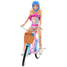 BARBIE BARBIE DOLL & BIKE