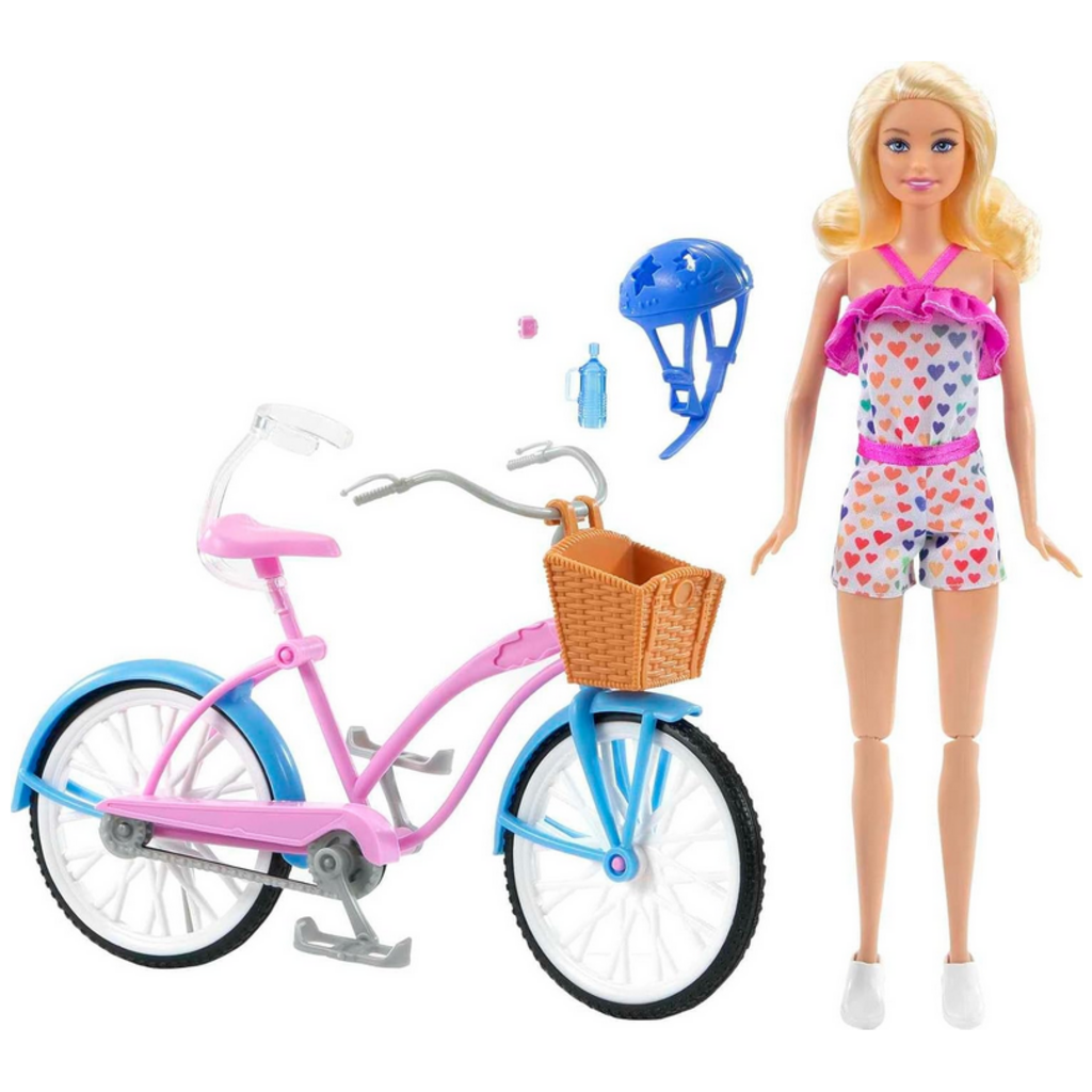 BARBIE BARBIE DOLL & BIKE