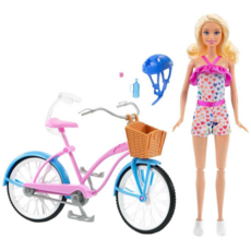 BARBIE BARBIE DOLL & BIKE