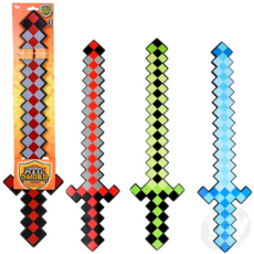 THE TOY NETWORK 24" PIXEL FOAM SWORD*