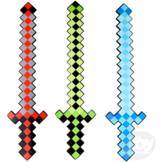 THE TOY NETWORK 24" PIXEL FOAM SWORD*
