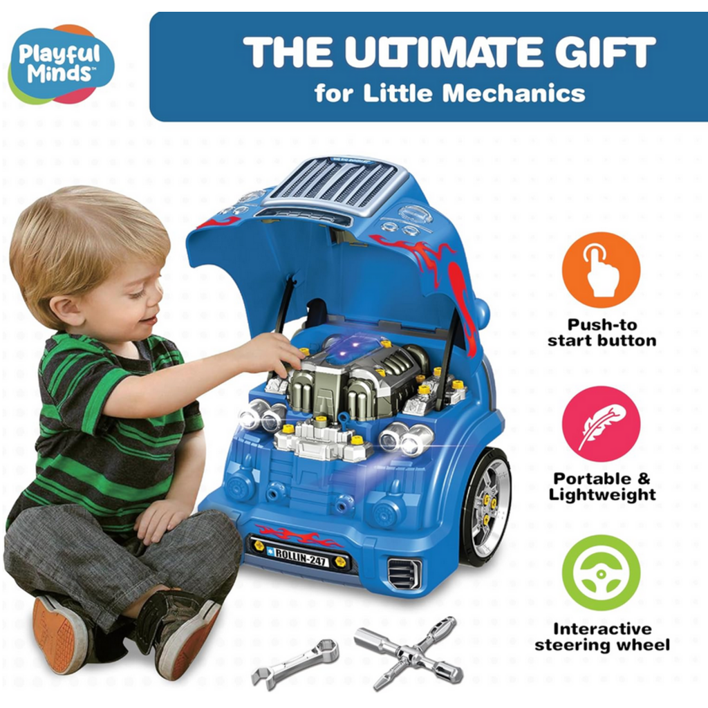 THIN AIR BRANDS BIG RIG RUMBLER PRETEND MECHANIC PLAYSET