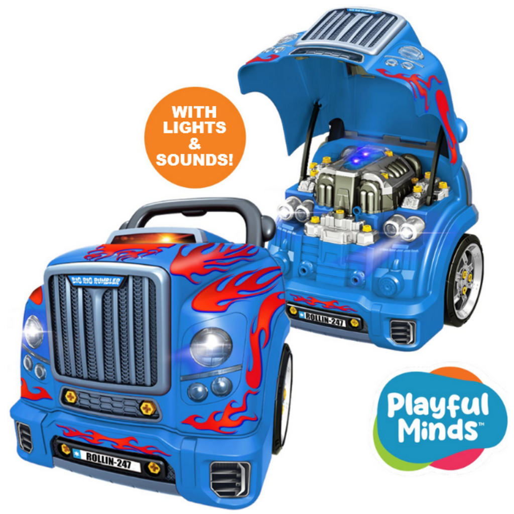 THIN AIR BRANDS BIG RIG RUMBLER PRETEND MECHANIC PLAYSET